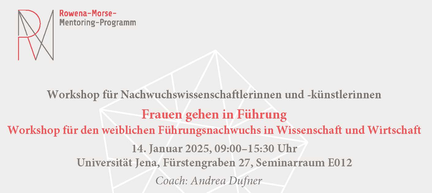 Workshop im RMMP: Frauen gehen in Führung – Workshop für den weiblichen Führungsnachwuchs